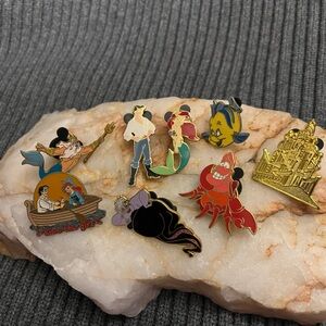 2001 to 2003 Little Mermaid Trading Pin Bundle-Rare Eric!!